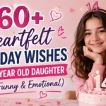160+ Heartfelt Birthday Wishes for 14 Year Old Daughter (Sweet, Funny & Emotional)