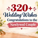 320+ Wedding Wishes & Congratulations to the Newlywed Couple