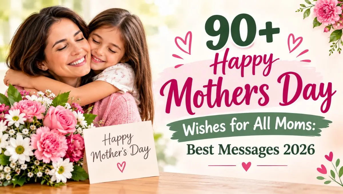 90+ Happy Mothers Day Wishes for All Moms: Best Messages 2026