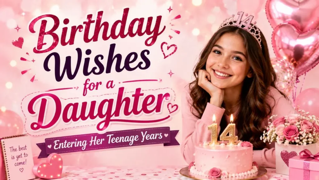 Emotional Birthday Wishes for Teenage Daughter