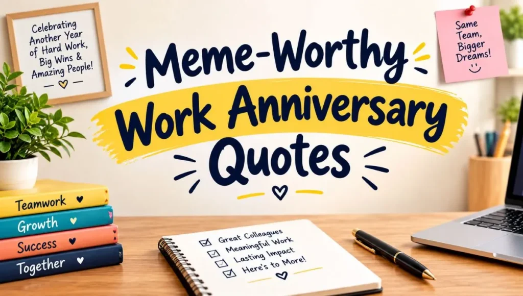 Meme-Worthy Work Anniversary Quotes
