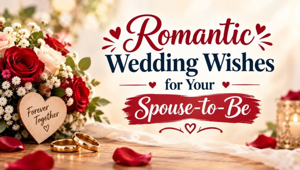 Romantic Wedding Wishes for Your Spouse-to-Be