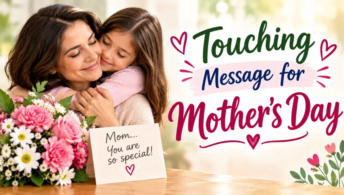 Touching Message for Mother's Day